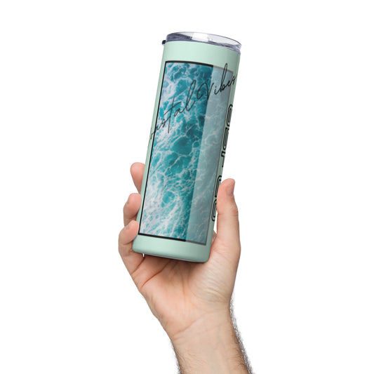 Coastal Vibes Stainless steel tumbler