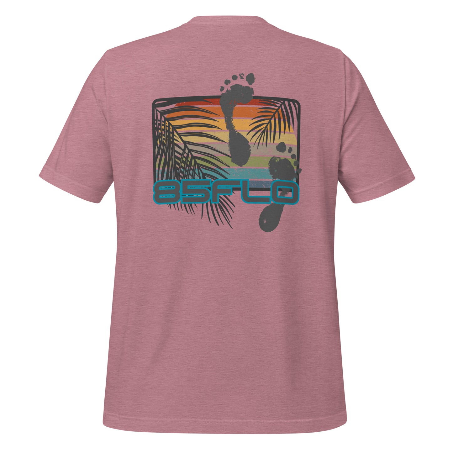 85FLO Foot Print Unisex t-shirt